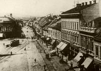 94. La partie nord de la grande place de Kolozsv�r autour de 1900
