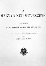 Malonyay Dezs� egyik m�v�nek c�mlapja