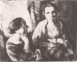 Terefere, 1923, r�zkarc, 13x16 cm (Nagy�that� k�p)