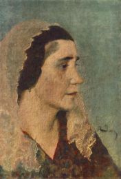 Rudnay Gyula: Csipkekend�s n� - 1924 k�r�l (Nagy�that� k�p)