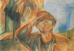 Egry J�zsef: �narck�p naps�t�sben - 1927 (Nagy�that� k�p)