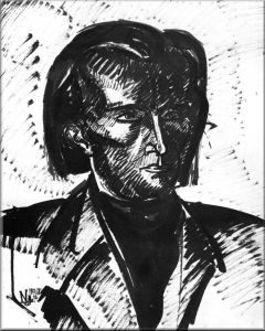 Nemes Lamp�rth: Kass�k Lajos portr�ja
(1917)