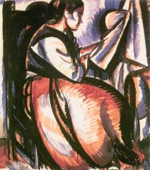 �l� n� oldaln�zetben (1918) - Sz�nes tus, pap�rNagy�that� k�p