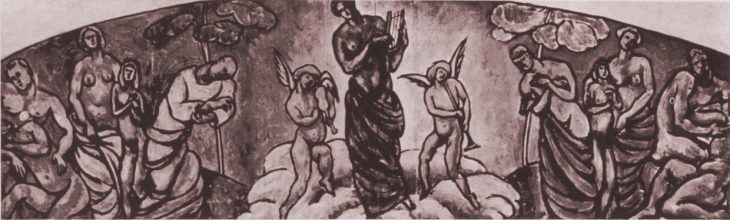 N�popera - fresk�v�zlat (1911)