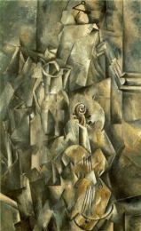 Georges Braque: Vizeskancs� �s heged� (1910)
