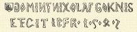 (Dominus Nikolaus Cornis fecit fieri 1542.)